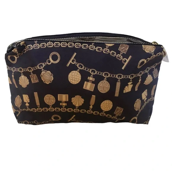 Estée Lauder Vintage Brown & Gold Charm Bracelet NEW - Picture 4 of 9